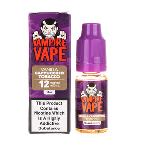 Vanilla Cappuccino Tobacco E-Liquid By Vampire Vape - 12mg
