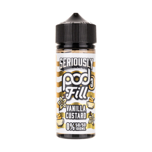 Vanilla Custard 100ml (50/50) Shortfill by Seriously Pod Fill 3
