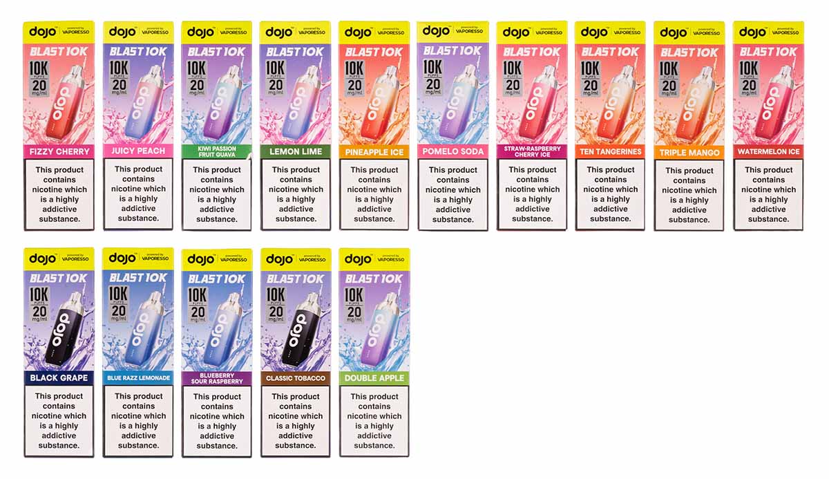 Vaporesso Dojo Blast 10K Pod Kit – Reusable Big Puff | Vape Superstore