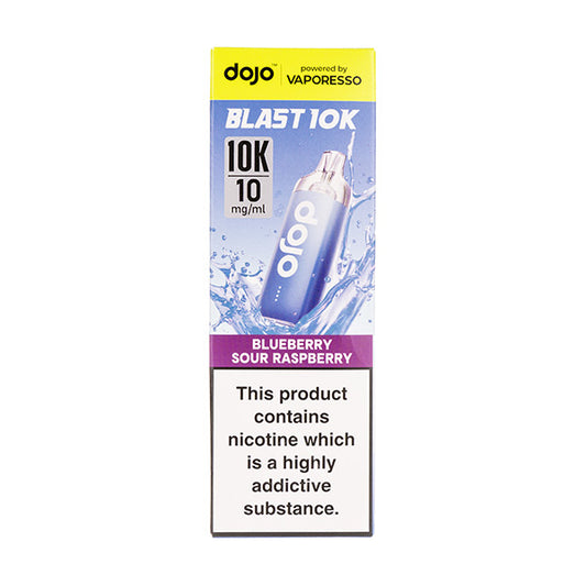 Vaporesso Dojo Blast 10K Prefilled Pod Kit - 10mg in Blueberry Sour Raspberry