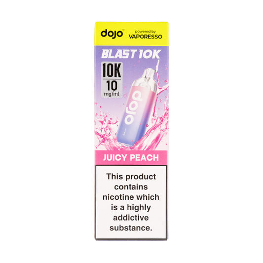 Vaporesso Dojo Blast 10K Prefilled Pod Kit - 10mg in Juicy Peach