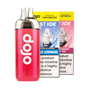 Vaporesso Dojo Blast 10K Prefilled Pod Kit Bundle - 10mg