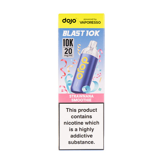 Vaporesso Dojo Blast 10K Prefilled Pod Kit - Strawnana Smoothie
