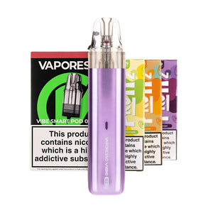 Vaporesso Vibe SE 2 Pod Kit Bundle - Gleaming Purple