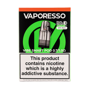 Vaporesso Vibe V2 Replacement Pod Pack - 0.7/1.0ohms
