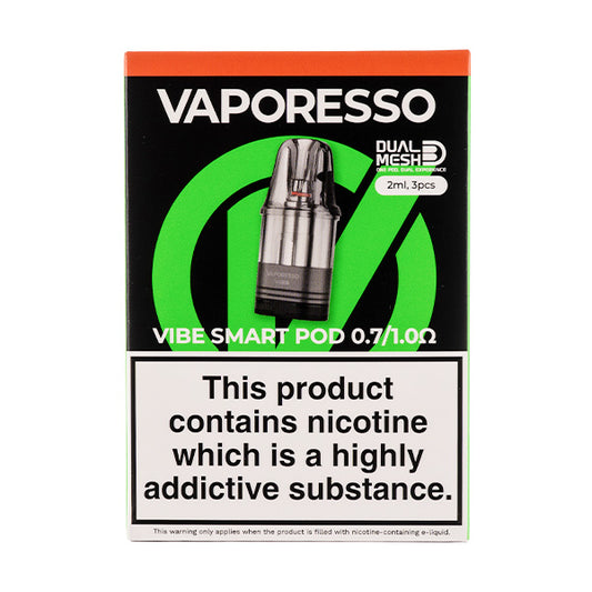 Vaporesso Vibe V2 Replacement Pod Pack - 0.7/1.0ohms