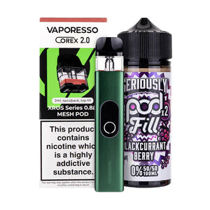 Vaporesso XROS 4 Nicotine Free Bundle - Green