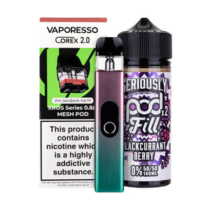 Vaporesso XROS 4 Nicotine Free Bundle - Pink Mist