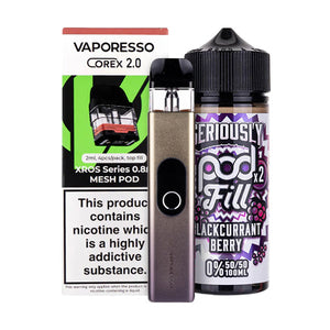 Vaporesso XROS 4 Nicotine Free Bundle - Sunset Neon