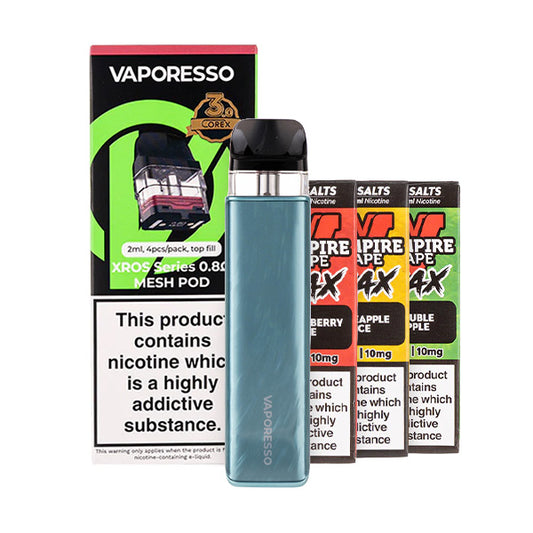 Vaporesso XROS 5 Mini Pod Kit Bundle - Flowing Blue