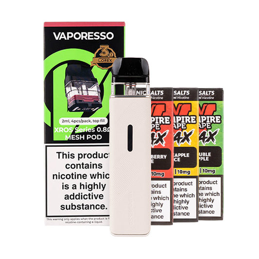 Vaporesso XROS 5 Mini Pod Kit Bundle - Mist White