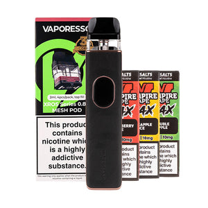 Vaporesso XROS 5 Pod Kit Bundle - Black Leather