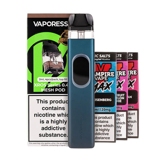 Vaporesso XROS 6 Pod Kit Bundle - Abyssal Blue