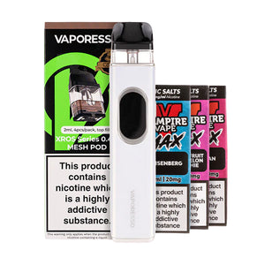 Vaporesso XROS 6 Pod Kit Bundle - Pearl White