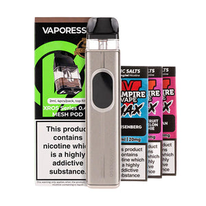 Vaporesso XROS 6 Pod Kit Bundle - Silk Grey