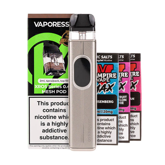 Vaporesso XROS 6 Pod Kit Bundle - Silk Grey