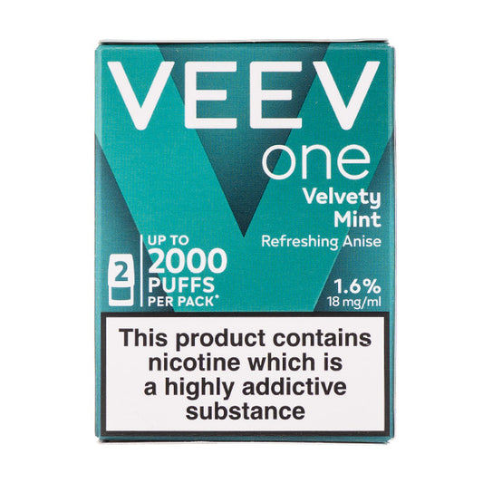 Velvety Mint Veev One Prefilled Pods by Veev
