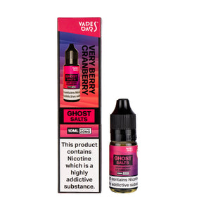 Very Berry Cranberry Ghost Nic Salt E-Liquid by Vapes Bars