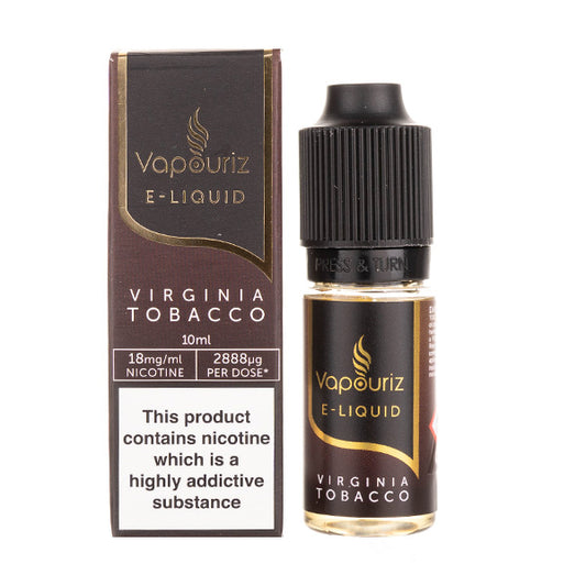 Virginia Tobacco E-Liquid by Vapouriz Premium - 18mg