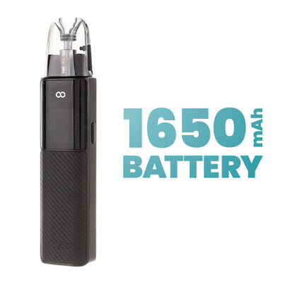 1650mAh Battery - 55 Minutes Charge Time