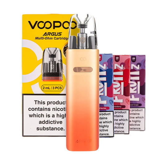 VooPoo Argus G4 Mini Pod Kit Bundle - Orange