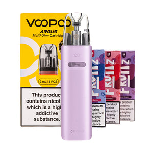 VooPoo Argus G4 Mini Pod Kit Bundle - Purple