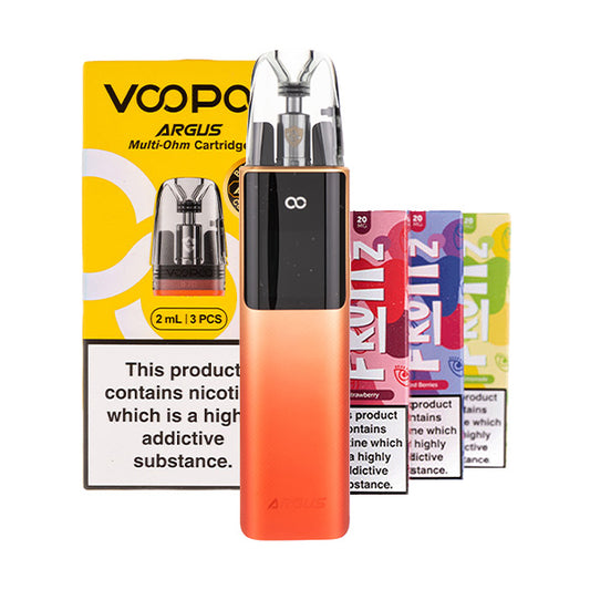 VooPoo Argus G4 Pod Kit Bundle - Orange
