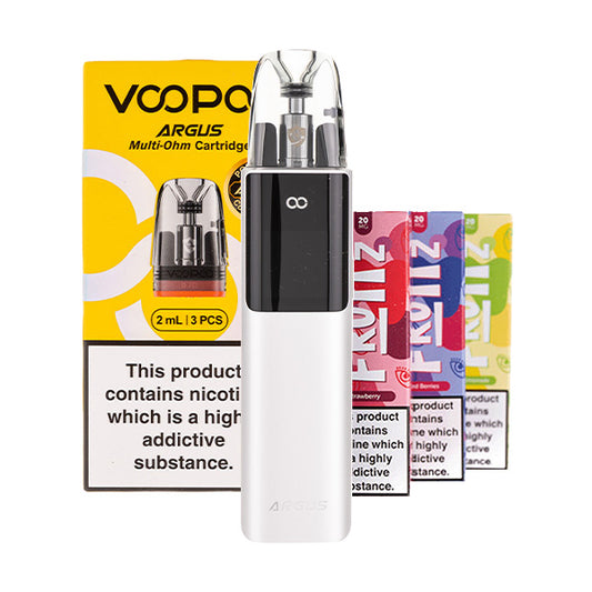 VooPoo Argus G4 Pod Kit Bundle - Silver