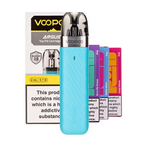 VooPoo Argus Z2 Pod Kit Bundle - Lake Blue
