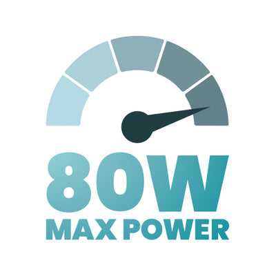 80W Variable Power
