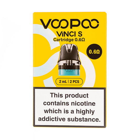 Voopoo Vinci S Replacement Pods - 0.6ohms
