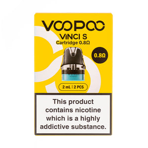 Voopoo Vinci S Replacement Pods - 0.8ohms