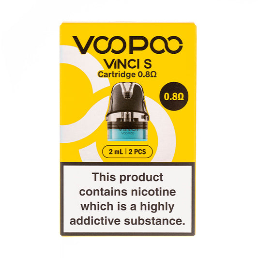 Voopoo Vinci S Replacement Pods - 0.8ohms