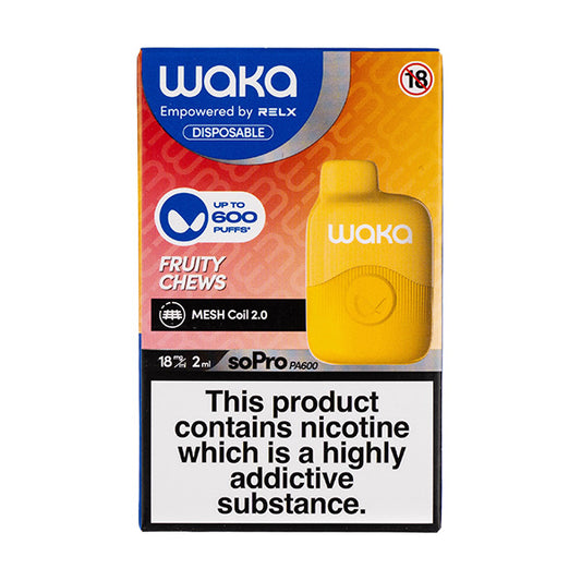 Waka soPro 600 Disposable in Fruity Chews