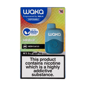 Waka soPro 600 Disposable in Mr Blue