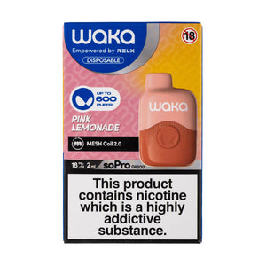 Waka soPro 600 Disposable in Pink Lemonade