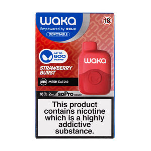 Waka soPro 600 Disposable in Strawberry Burst