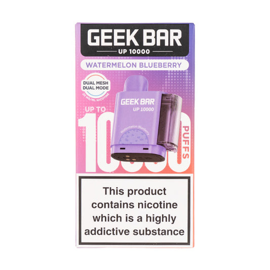 Watermelon Blueberry UP 10000 Prefilled Pod + Refill by Geek Bar