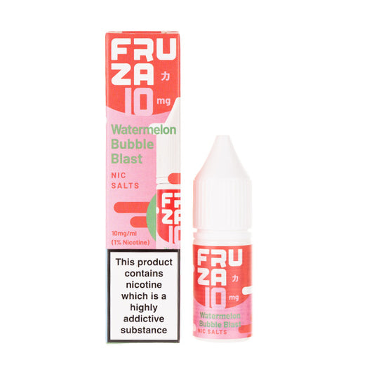 Watermelon Bubble Blast Nic Salt E-Liquid by Fruza