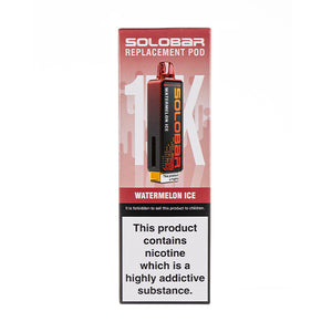 Watermelon Ice Boost 15K Prefilled Pod + Refill by Solobar