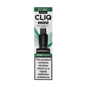 Watermelon Ice Cliq Mini Prefilled Pod + Refill by Avomi