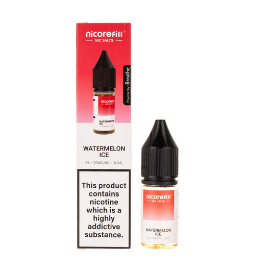 Watermelon Ice Nic Salt E-liquid by Nicorefill