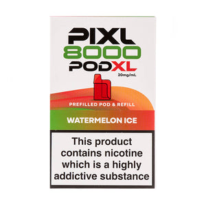 Watermelon Ice Pixl 8000 Prefilled Pod + Refill by Pixl