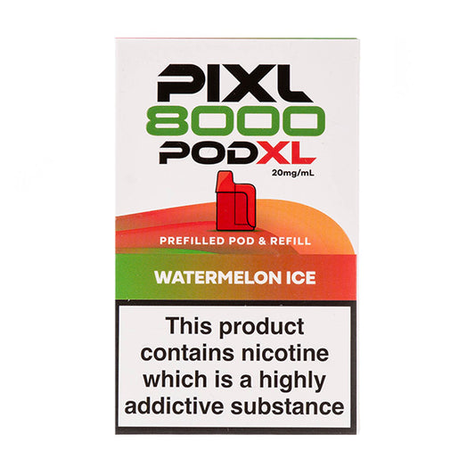 Watermelon Ice Pixl 8000 Prefilled Pod + Refill by Pixl