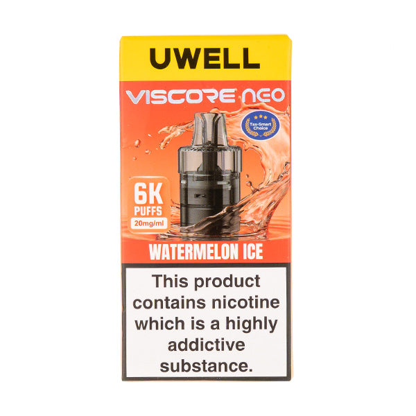 Uwell Watermelon Ice Viscore Neo 6K Prefilled Pod + Refill by Uwell — image 1 of 1