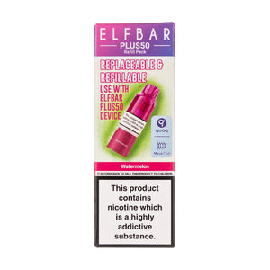 Watermelon Plus50 Prefilled Pod + Refill by Elf Bar