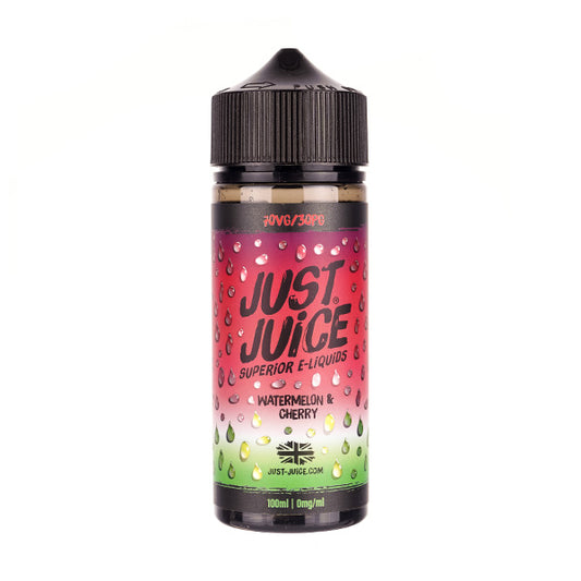Watermelon & Cherry 100ml Shortfill E-Liquid by Just Juice