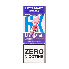 Watermelon Ice BM6000 Prefilled Pod + Refill by Lost Mary - 0mg