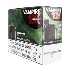 Vampire Vape 10K Prefilled Pod + Refill [Box of 5] - Watermelon Ice