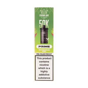 Watermelon Kiwi 50K Hypermax Prime Prefilled Pod + Refill by Al Fakher